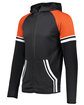 Holloway Adult Retro Grade Jacket black/ orange ModelQrt