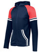 Holloway Adult Retro Grade Jacket navy/ scarlet ModelQrt