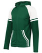 Holloway Adult Retro Grade Jacket forest/ white ModelQrt