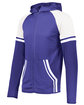 Holloway Adult Retro Grade Jacket purple/ white ModelQrt