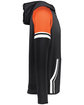 Holloway Adult Retro Grade Jacket black/ orange ModelSide