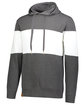 Holloway Adult All-American Hoodie carbon htr/ wht ModelQrt