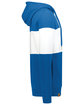 Holloway Adult All-American Hoodie royal htr/ wht ModelSide