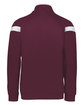 Holloway Adult Limitless Jacket maroon/ white ModelBack