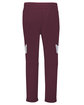 Holloway Adult Limitless Pant maroon/ white ModelBack