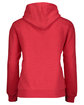 LAT Youth Pullover Fleece Hoodie vintage red ModelBack