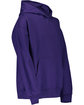 LAT Youth Pullover Fleece Hoodie purple ModelSide