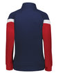 Holloway Ladies' Limitless Jacket navy/ wht/ scarl ModelBack