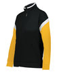 Holloway Ladies' Limitless Jacket black/ wht/ gold ModelQrt