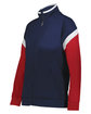 Holloway Ladies' Limitless Jacket navy/ wht/ scarl ModelQrt