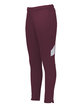 Holloway Ladies' Limitless Pant maroon/ white ModelQrt