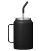 Dri Duck Maverick 32oz Insulated  Stainless Steel Mug With Straw black ModelBack