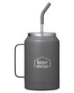 Dri Duck Maverick 32oz Insulated Mug With Straw charcoal DecoBack