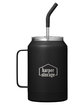 Dri Duck Maverick 32oz Insulated Mug With Straw black DecoBack