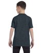 Jerzees Youth DRI-POWER ACTIVE T-Shirt black heather ModelBack