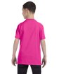 Jerzees Youth DRI-POWER ACTIVE T-Shirt cyber pink ModelBack