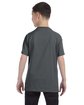 Jerzees Youth DRI-POWER ACTIVE T-Shirt charcoal grey ModelBack