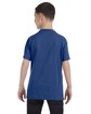 Jerzees Youth DRI-POWER ACTIVE T-Shirt vintage hth blue ModelBack