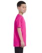 Jerzees Youth DRI-POWER ACTIVE T-Shirt cyber pink ModelSide