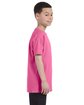 Jerzees Youth DRI-POWER ACTIVE T-Shirt neon pink ModelSide