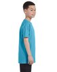 Jerzees Youth DRI-POWER ACTIVE T-Shirt aquatic blue ModelSide