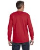 Jerzees Adult DRI-POWER ACTIVE Long-Sleeve T-Shirt true red ModelBack