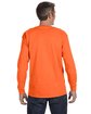 Jerzees Adult DRI-POWER ACTIVE Long-Sleeve T-Shirt safety orange ModelBack