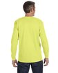 Jerzees Adult DRI-POWER ACTIVE Long-Sleeve T-Shirt safety green ModelBack