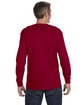 Jerzees Adult DRI-POWER ACTIVE Long-Sleeve T-Shirt cardinal ModelBack