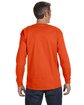 Jerzees Adult DRI-POWER ACTIVE Long-Sleeve T-Shirt burnt orange ModelBack