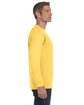 Jerzees Adult DRI-POWER ACTIVE Long-Sleeve T-Shirt island yellow ModelSide