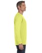 Jerzees Adult DRI-POWER ACTIVE Long-Sleeve T-Shirt safety green ModelSide