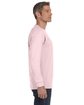 Jerzees Adult DRI-POWER ACTIVE Long-Sleeve T-Shirt classic pink ModelSide