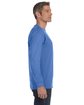 Jerzees Adult DRI-POWER ACTIVE Long-Sleeve T-Shirt columbia blue ModelSide