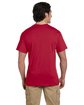 Jerzees Adult DRI-POWER ACTIVE Pocket T-Shirt true red ModelBack