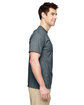 Jerzees Adult DRI-POWER ACTIVE Pocket T-Shirt black heather ModelSide