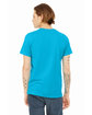 Bella + Canvas Unisex Jersey T-Shirt turquoise ModelBack