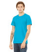 Bella + Canvas Unisex Jersey T-Shirt turquoise ModelQrt
