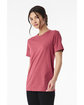 Bella + Canvas Unisex Jersey T-Shirt vintage red ModelSide