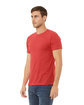 Bella + Canvas Unisex Heather CVC T-Shirt heather red ModelQrt