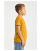 Bella + Canvas Youth CVC Jersey T-Shirt heather mustard ModelSide