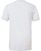 Bella + Canvas Unisex Jersey Short-Sleeve V-Neck T-Shirt ash OFBack