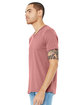 Bella + Canvas Unisex Jersey Short-Sleeve V-Neck T-Shirt mauve ModelQrt