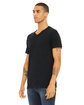 Bella + Canvas Unisex Jersey Short-Sleeve V-Neck T-Shirt vintage black ModelQrt