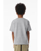 Bella + Canvas Youth 6oz Heavyweight T-Shirt athletic heather ModelBack