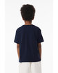 Bella + Canvas Youth 6oz Heavyweight T-Shirt navy ModelBack