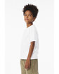 Bella + Canvas Youth 6oz Heavyweight T-Shirt white ModelSide