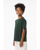 Bella + Canvas Youth 6oz Heavyweight T-Shirt forest ModelSide