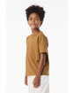 Bella + Canvas Youth 6oz Heavyweight T-Shirt toast ModelSide