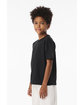 Bella + Canvas Youth 6oz Heavyweight T-Shirt vintage black ModelSide